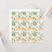 Modèle floral (Devant/Arrière en situation)