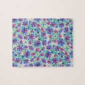 Modèle floral Abstrait - Puzzle (Horizontal)