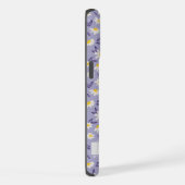 Modèle Floral Blanc Violet Personnalisé (Côté droit)