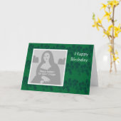 Modèle Floral Card (Fleur jaune)