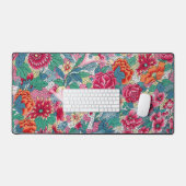 Modèle floral chinois coloré (Clavier et souris)