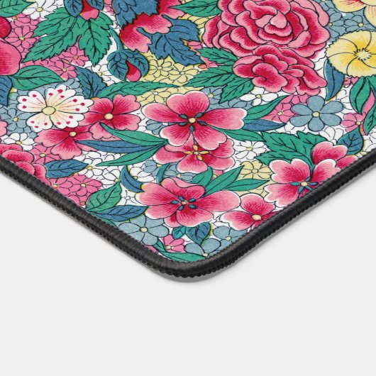 Modèle floral chinois coloré (Coin)