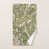 Modèle Floral Classique William Morris Windrush (Serviette à main)