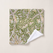 Modèle Floral Classique William Morris Windrush (Gant de toilette)