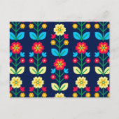 Modèle floral coloré (Devant)