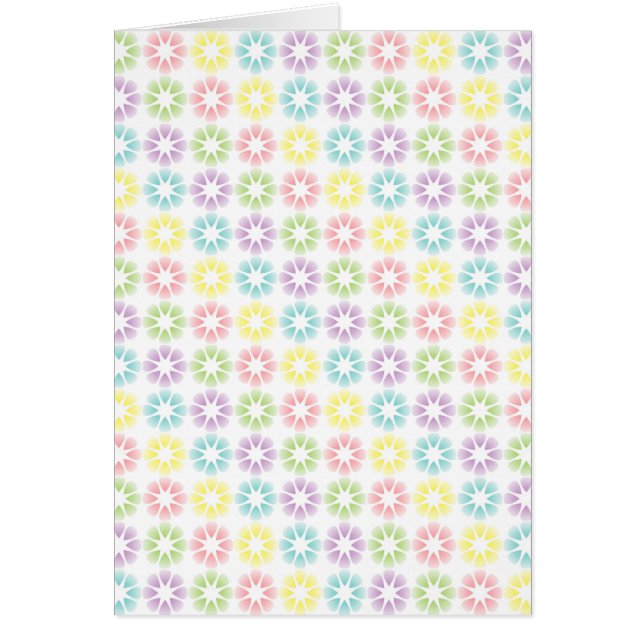 Modèle floral coloré (Devant)