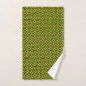 Modèle floral coloré (Serviette à main)