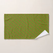 Modèle floral coloré (Serviette à main)