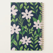 Modèle floral contemporain personnalisé (Dos)