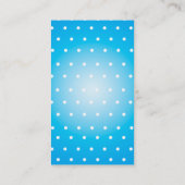 Modèle floral de conception de carte de visite (Dos)