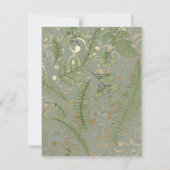 Modèle floral de la fougère (Dos)