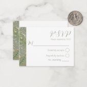 Modèle floral de la fougère (Devant/Arrière en situation)