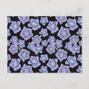 Modèle Floral Doux Violet