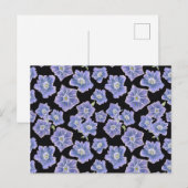 Modèle Floral Doux Violet (Devant / Derrière)