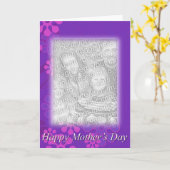 Modèle floral du jour de mère (Fleur jaune)