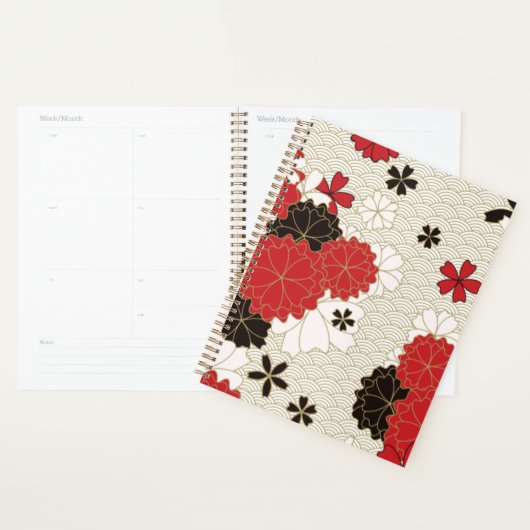 Modèle floral élégant du Sakura japonais (Devant avec enveloppe)