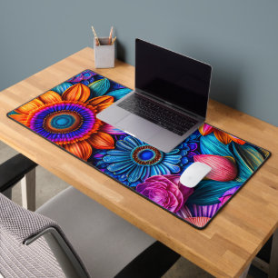 Modèle floral en style boho