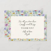 Modèle floral Fleur sauvage de marguerite jaune (Devant / Derrière)