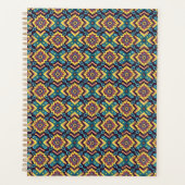 Modèle floral géométrique Aztec (Devant)