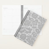 Modèle floral gris élégant style Vintage (Devant avec enveloppe)