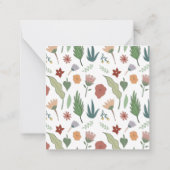 Modèle floral joueuse (Dos)