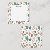 Modèle floral joueuse (Devant / Derrière)