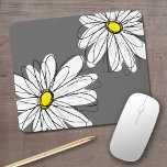 Modèle floral lunaire en gris jaune<br><div class="desc">Un design amusant pour les femmes et les ados.</div>