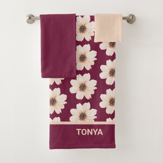 Modèle floral moderne (En situation)