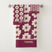 Modèle floral moderne (En situation)