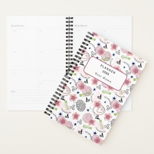 Modèle floral mou (Devant avec enveloppe)