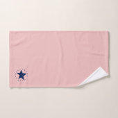 Modèle floral mou (Serviette à main)