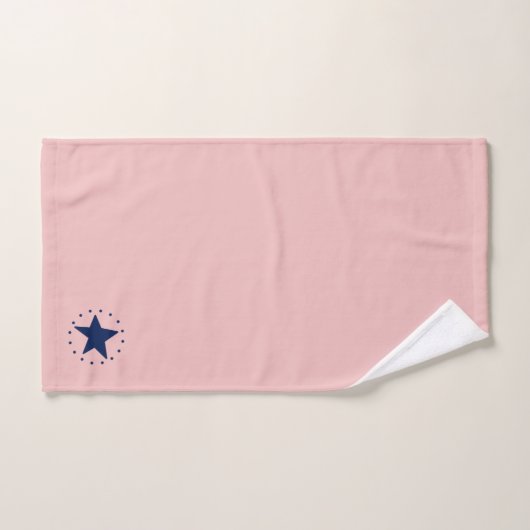 Modèle floral mou (Serviette à main)