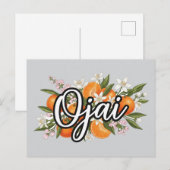 Modèle floral Ojai California (Devant / Derrière)