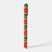 Modèle Floral Orange Moderne Du Milieu Du Siècle (Côté droit)