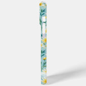 Modèle floral peint coque iphone personnalisé (Verso / Gauche)