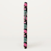 Modèle floral peint IPHONE X Couverture Coque (Dos/Droite)