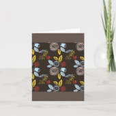 Modèle floral rétro (Devant)