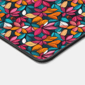 Modèle floral rétro coloré (Coin)