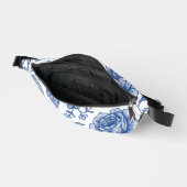 Modèle Floral Royal Bleu Rose (Ouvrir)