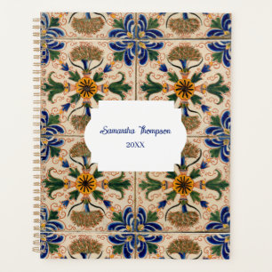 Modèle Floral Vintage méditerranéen personnalisé
