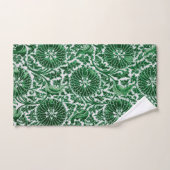 Modèle floral vintage vert (Serviette à main)