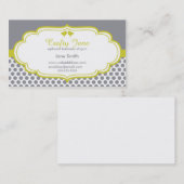 Modèle frais élégant de conception de carte de (Devant / Derrière)