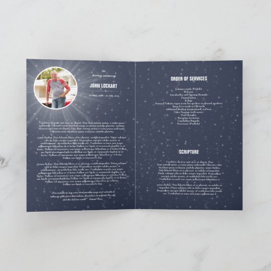 Modèle funèbre de programme (Intérieur)