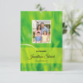 Modèle funèbre de programme (Debout devant)