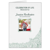 Modèle funèbre de programme (Devant)