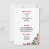 Modèle funèbre de programme (Dos)