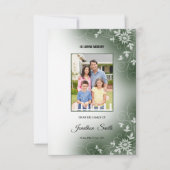 Modèle funèbre de programme (Devant)