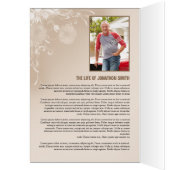 Modèle funèbre de programme (Intérieur (Gauche))