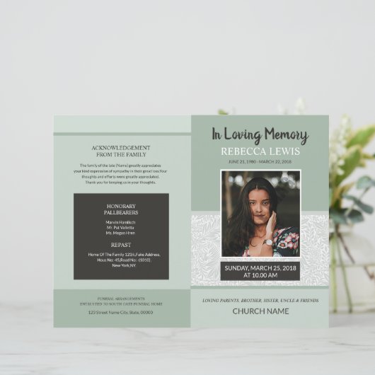 Modèle funéraire (Debout devant)