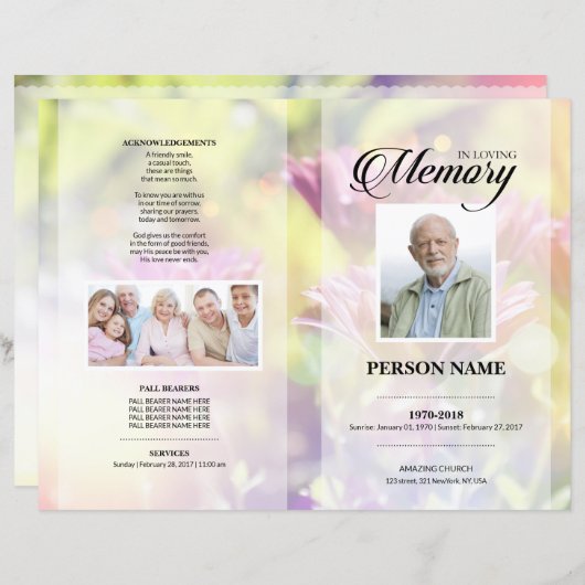 Modèle funéraire (Devant / Derrière)